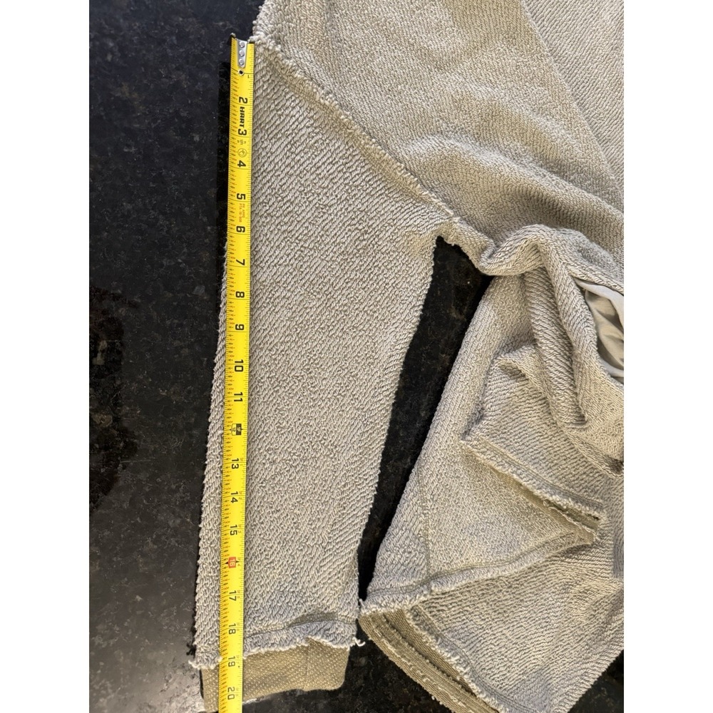 FP Beach Free People Sweater Dress Olive Green Large Cozy Beach Lounge Pockets - Picture 7 of 7